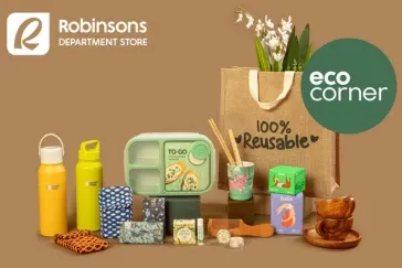 Promotional image for START YOUR SUSTAINABLE LIFESTYLE WITH OUR ECO CORNER COLLECTION